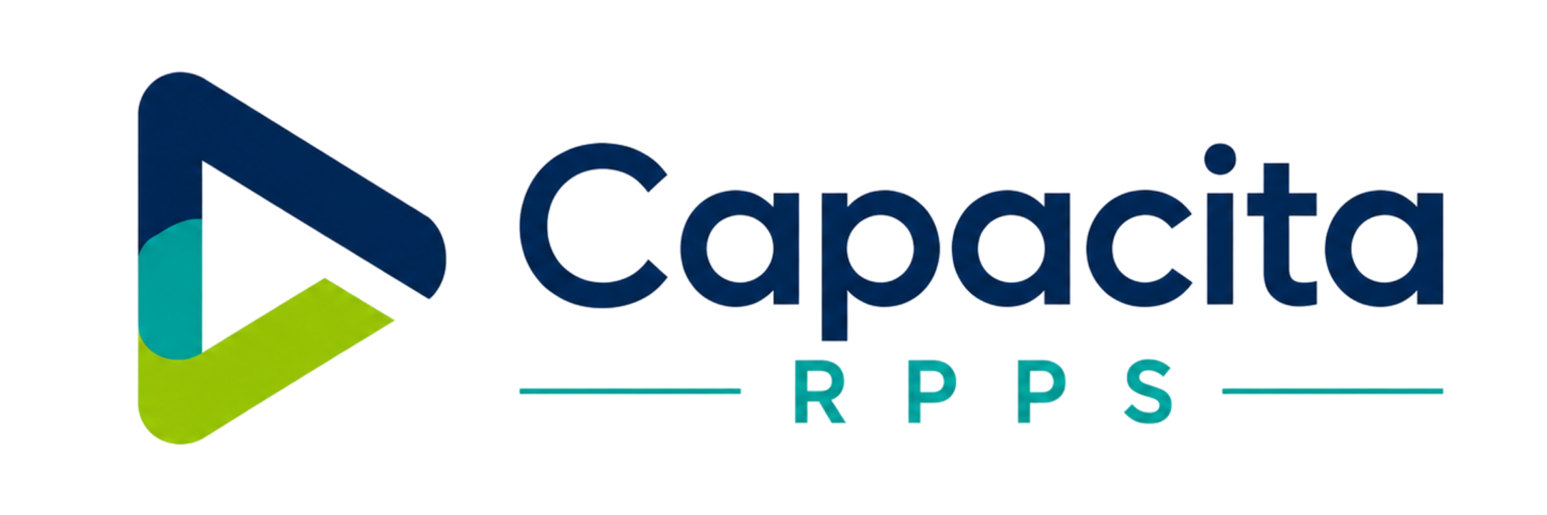 Logo da Capacita RPPS, empresa especializada em educação, certificação e soluções para Regimes Próprios de Previdência Social.