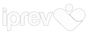Logo branco do IPREV em fundo transparente.